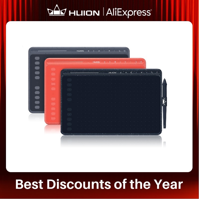 Huion Tablet Accessories - HUION HS611 Graphic Digital Drawing Tablet