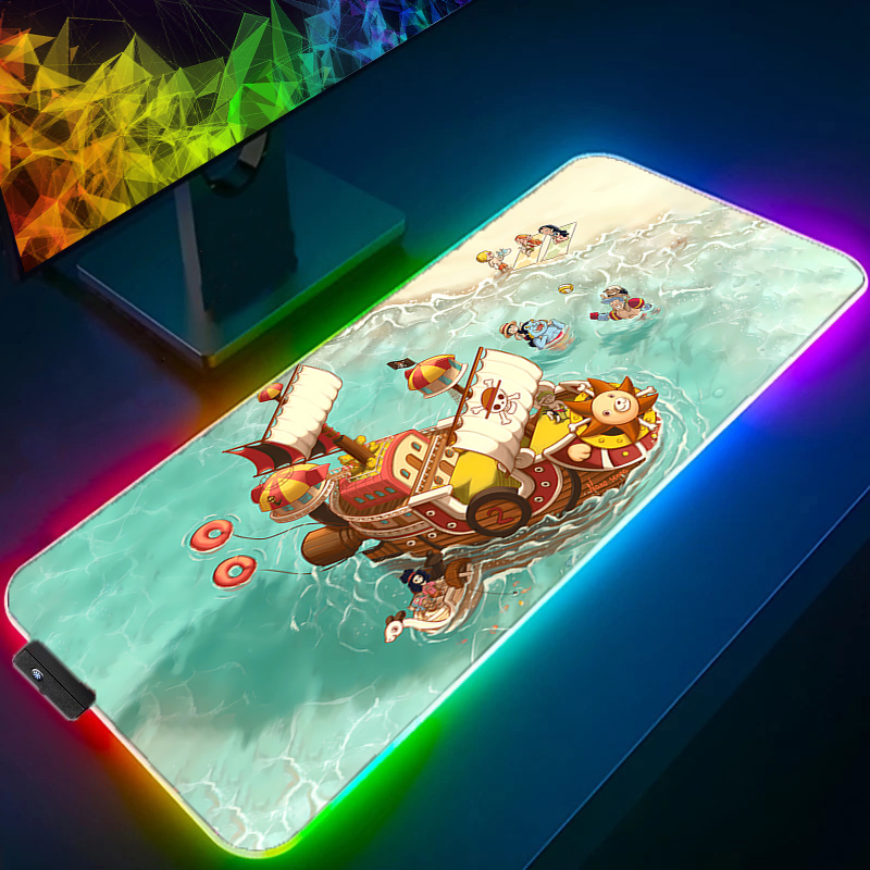 Tablet Pc Accessories - RGB LED Mouse Pad Office Desk