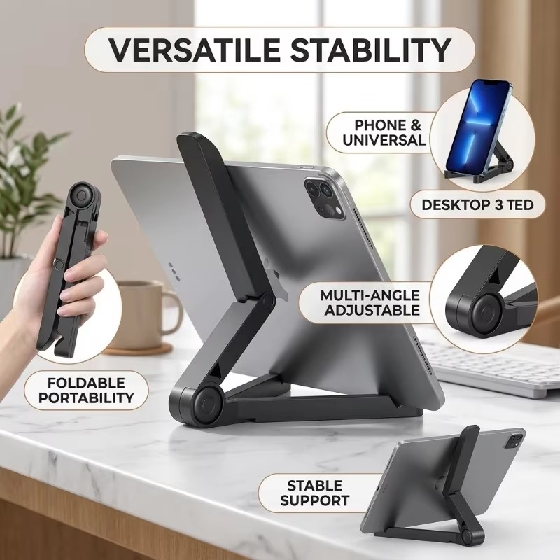 Samsung Tablet With Accessories - Universal Folding Tablet Holder For iPad