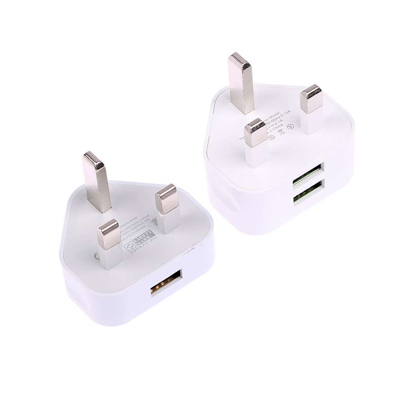 Tablet Accessories Uk - UK 3 Pin Plug Dual USB