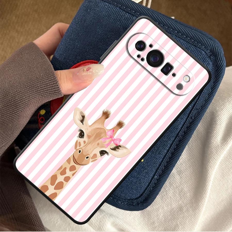 Tablet And Accessories Case - Cartoon Giraffe Funda Phone Cover Case