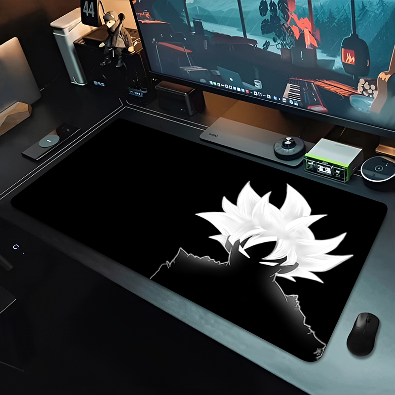 Graphic Tablet Accessories - DBZ Black Anime Mouse Pad Dragon
