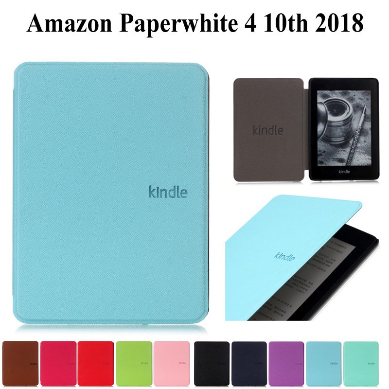 Kindle Tablet Accessories - Slim Leather Case For A mazon