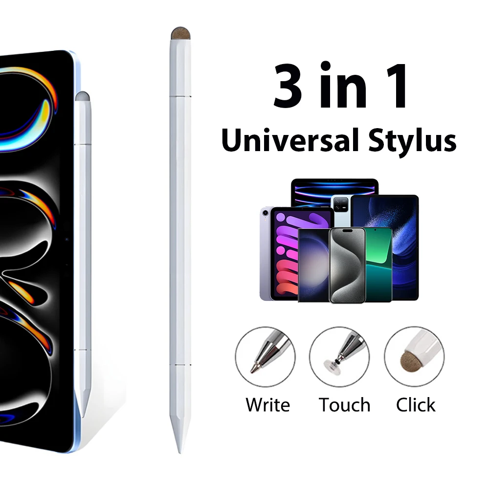Samsung Tablet Drawing Accessories - 3 in 1 Universal Magnetic Stylus