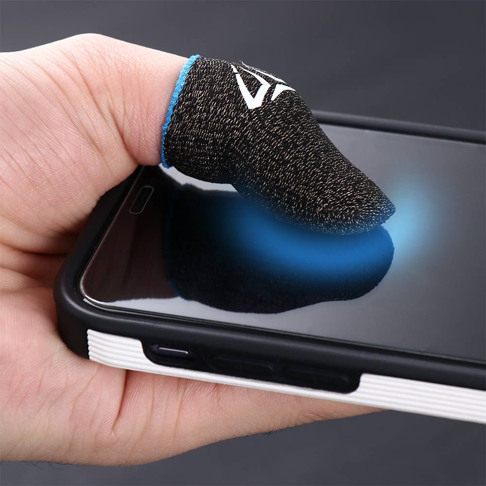 Graphic Tablet Accessories - 1 Pair Gaming Fingertip Gloves Sweatproof