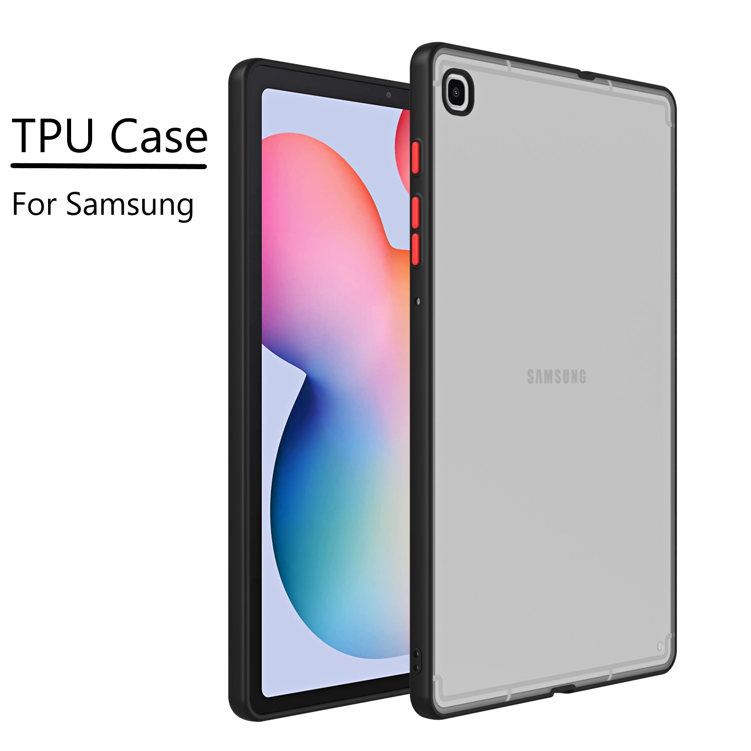 Cheap Tablet Accessories - TPU Soft Back Case For Samsung