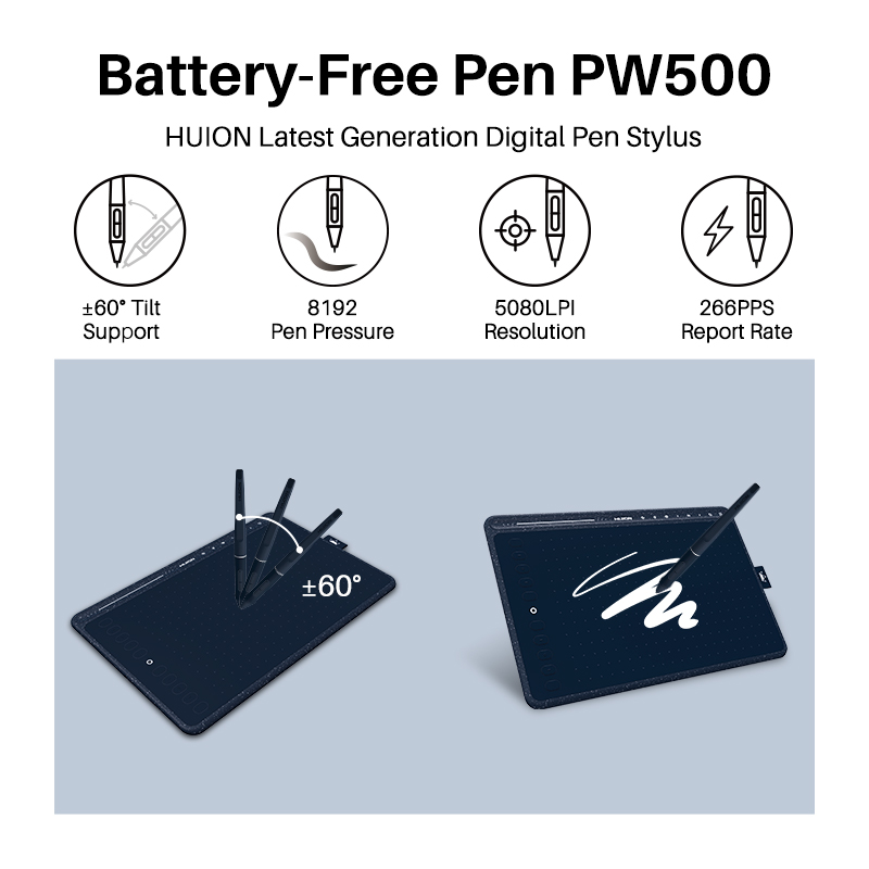 HUION HS611 Graphic Digital Dr - огляд і ціна Huion Tablet Accessories
