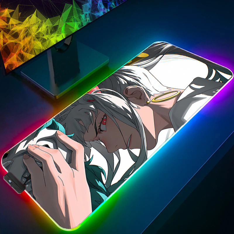 RGB LED Mouse Pad Office Desk  - огляд і ціна Tablet Pc Accessories