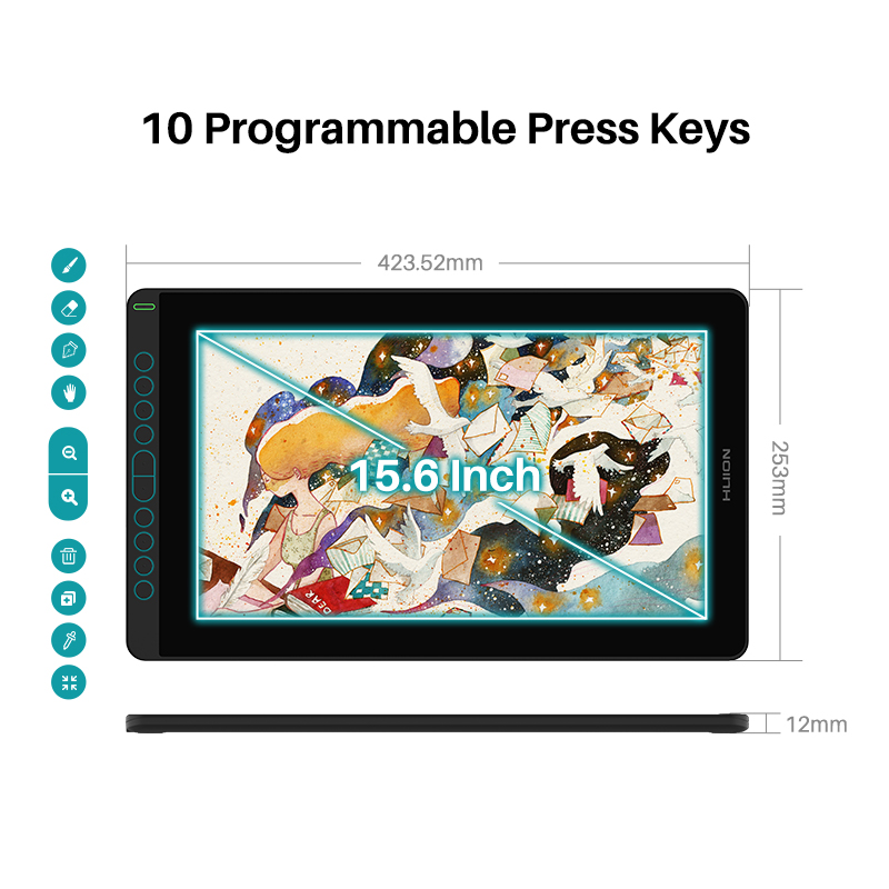 HUION New Arrival Kamvas 16(20 - огляд і ціна Huion Tablet Accessories