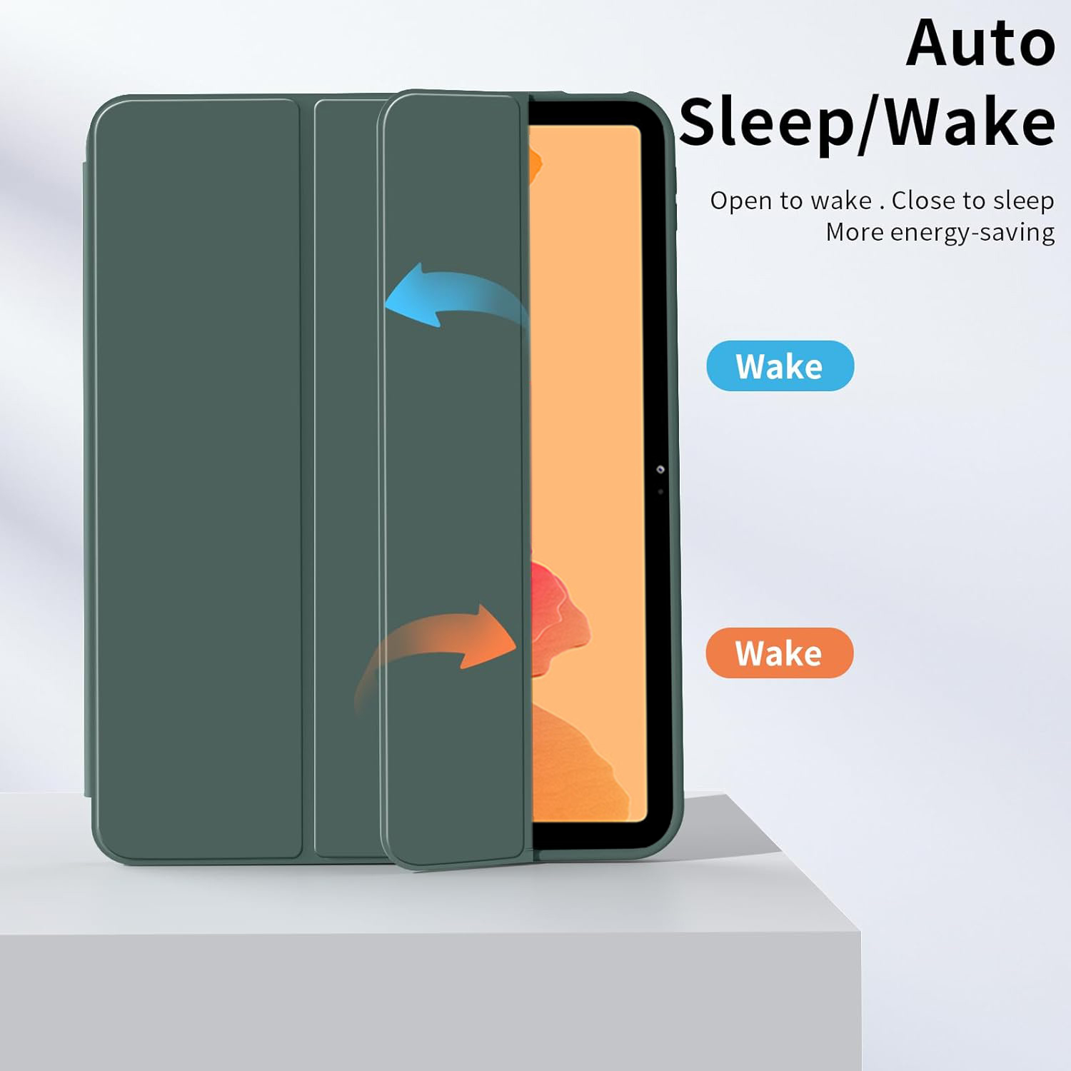 Tri-fold Flip Case For Samsung - огляд і ціна Samsung Tablet With Accessories