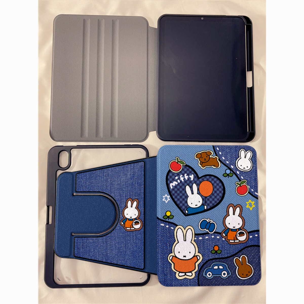 Kawaii Miffy Rabbit Tablet Cas - огляд і ціна Tablet Pc Accessories