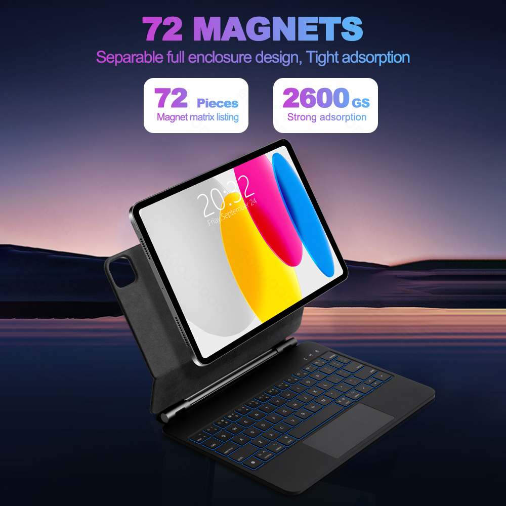 GOOJODOQ Magic Keyboard for iP - огляд і ціна Tablet Accessories Keyboard