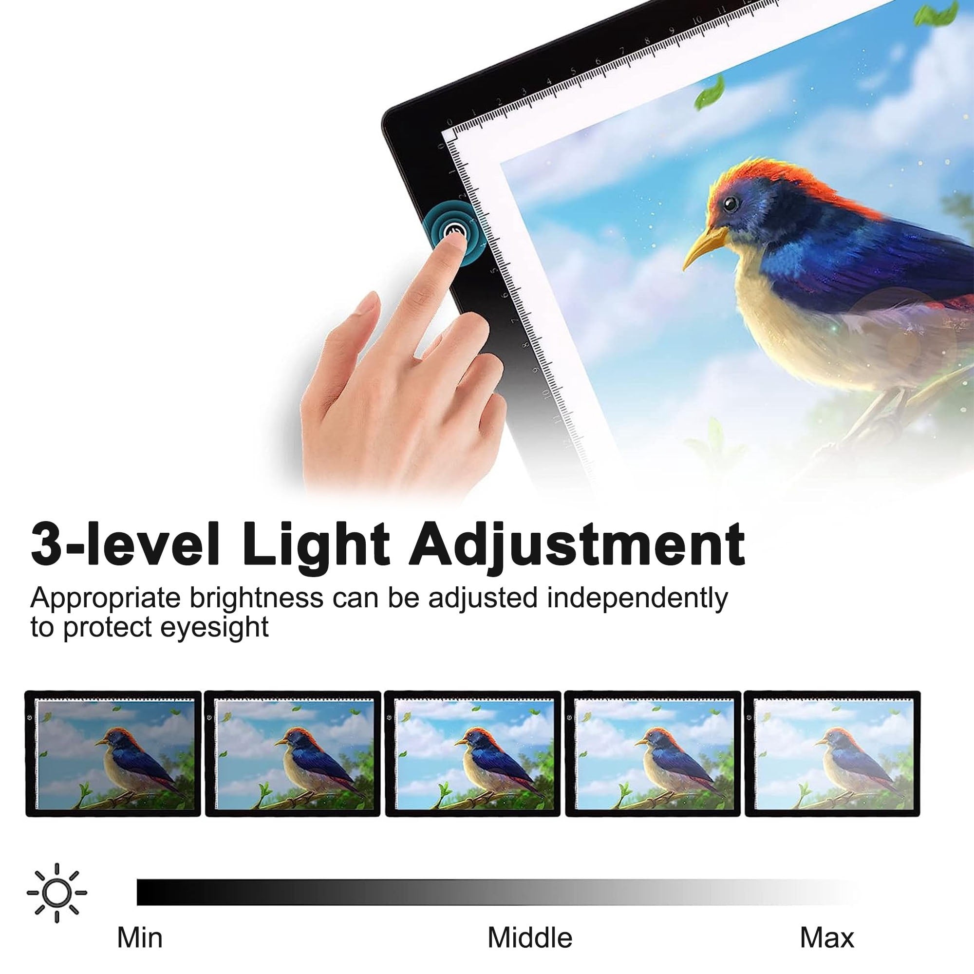 Led Drawing Copy Pad 3 Level D - огляд і ціна Graphic Tablet Accessories