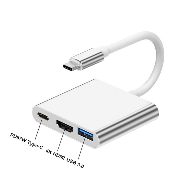 3 in 1 USB Type C Hub to 4K HD - огляд і ціна Samsung Tablet With Accessories