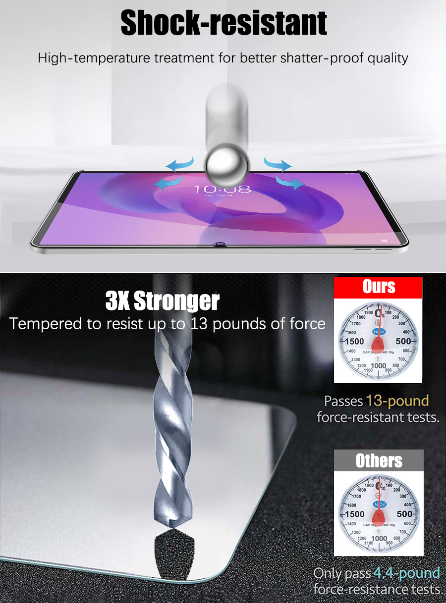 2Pcs Tempered Glass Screen Pro - огляд і ціна Cheap Tablet Accessories