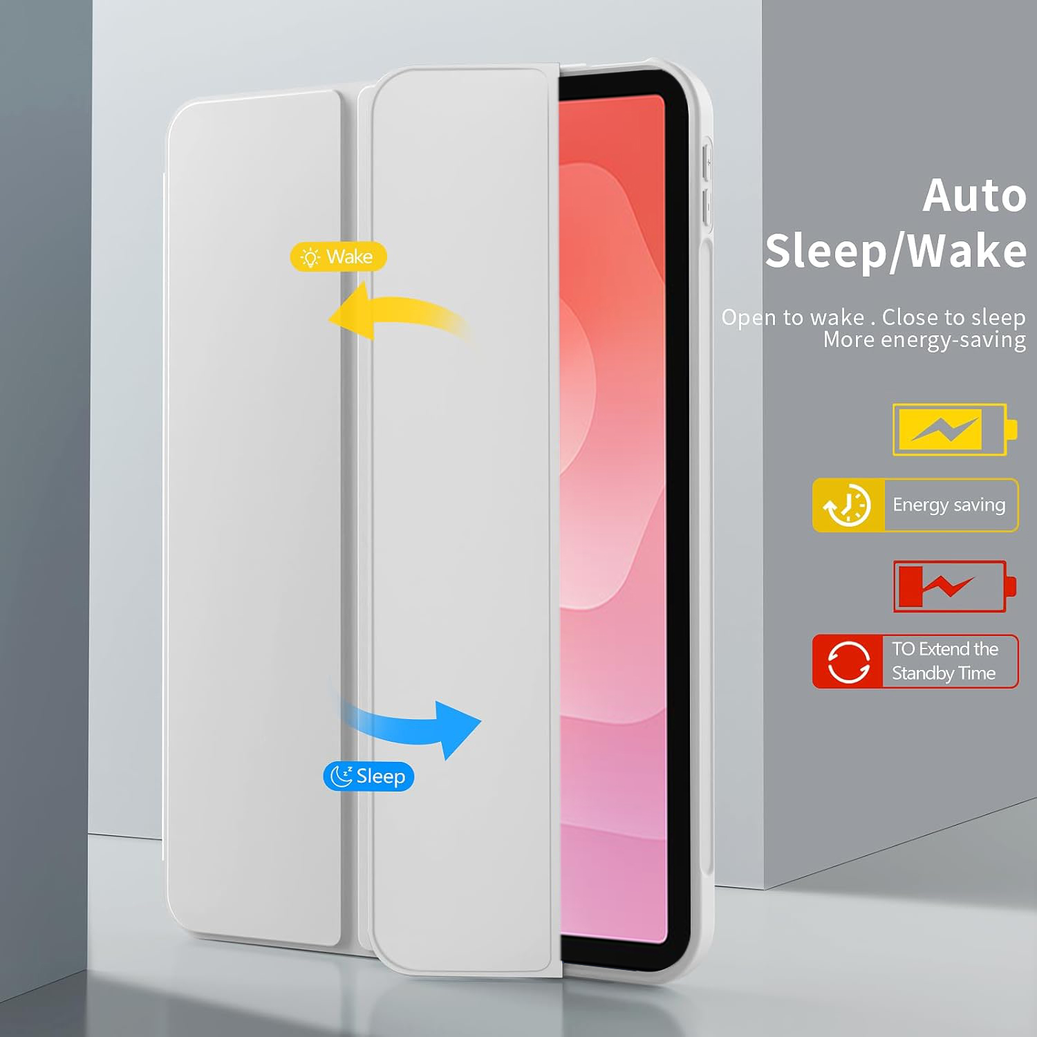 Tri-fold Flip Case For Samsung - огляд і ціна Samsung Tablet With Accessories