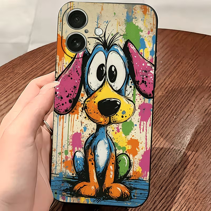 Graffiti Colored Puppy TPU Pho - огляд і ціна Tablet And Accessories Case