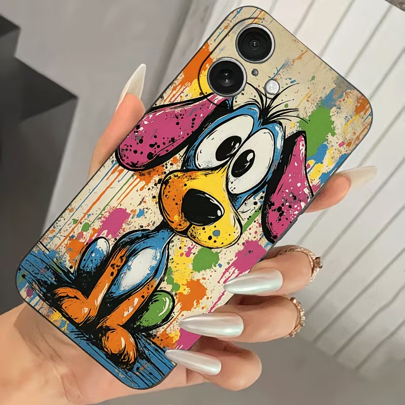Graffiti Colored Puppy TPU Pho - огляд і ціна Tablet And Accessories Case