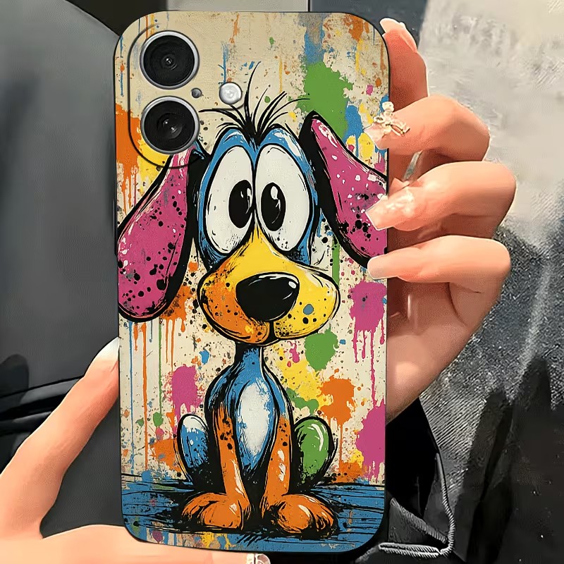 Graffiti Colored Puppy TPU Pho - огляд і ціна Tablet And Accessories Case