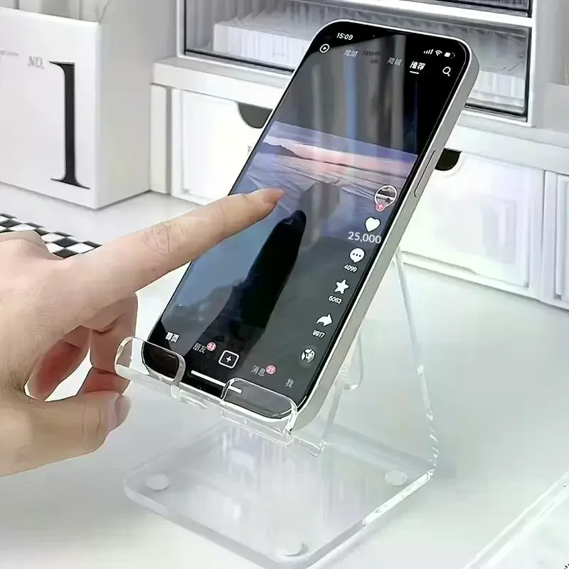 Transparent Acrylic Phone Stan - огляд і ціна Tablet Accessory