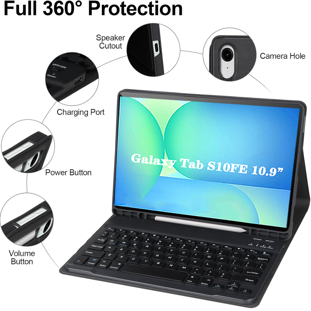 Case for Samsung Galaxy Tab S1 - огляд і ціна Samsung Tablet S10 Accessories