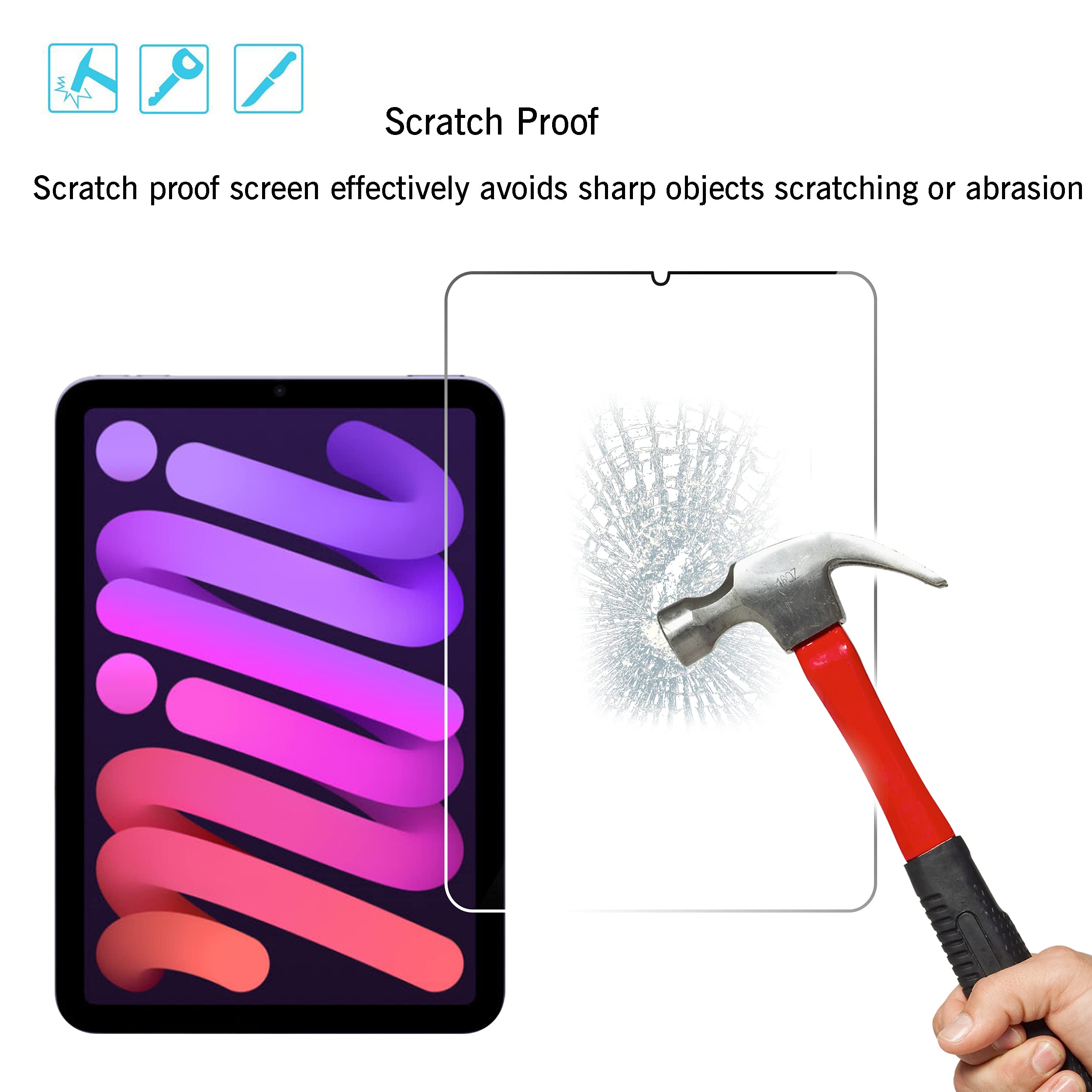 2PCS Tempered Glass Screen Pro - огляд і ціна Tablet Pc Accessories