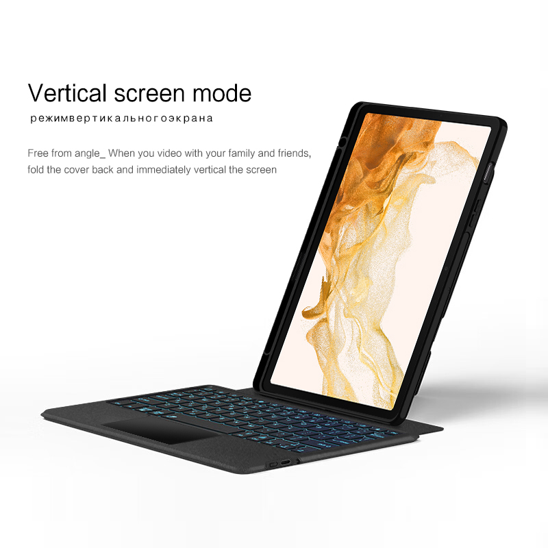 Magic Keyboard Case For Samsun - огляд і ціна Tablet Accessories Keyboard