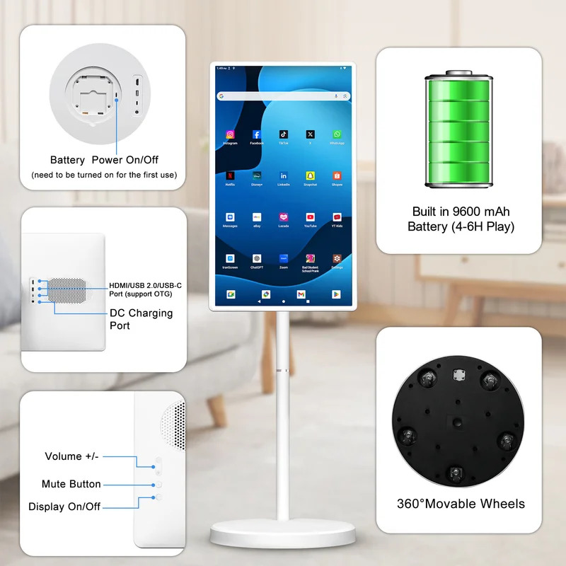 32 Inch Android 15 Smart TV, 6 - огляд і ціна Tablet Accessories Uk