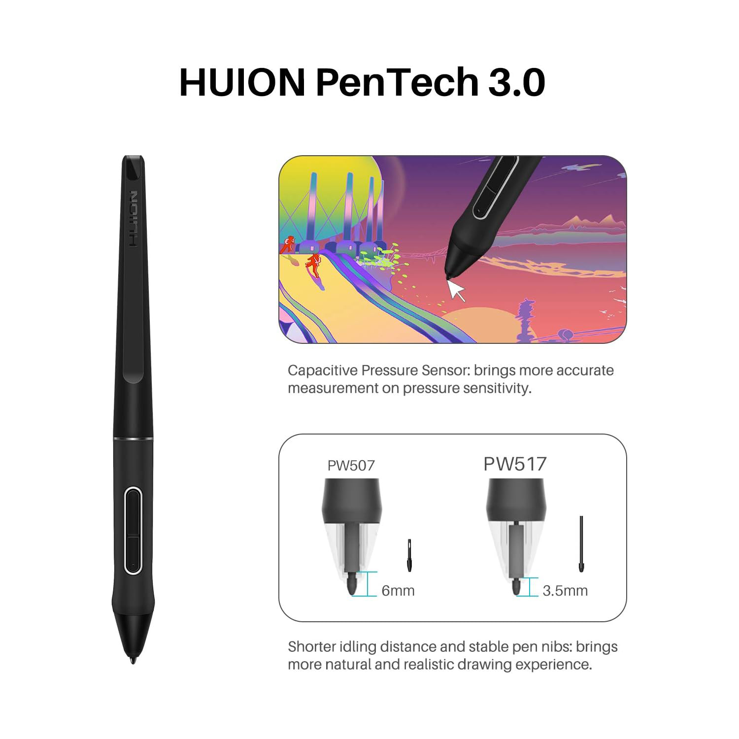 Huion Kamvas 22 Graphic Tablet - огляд і ціна Huion Tablet Accessories
