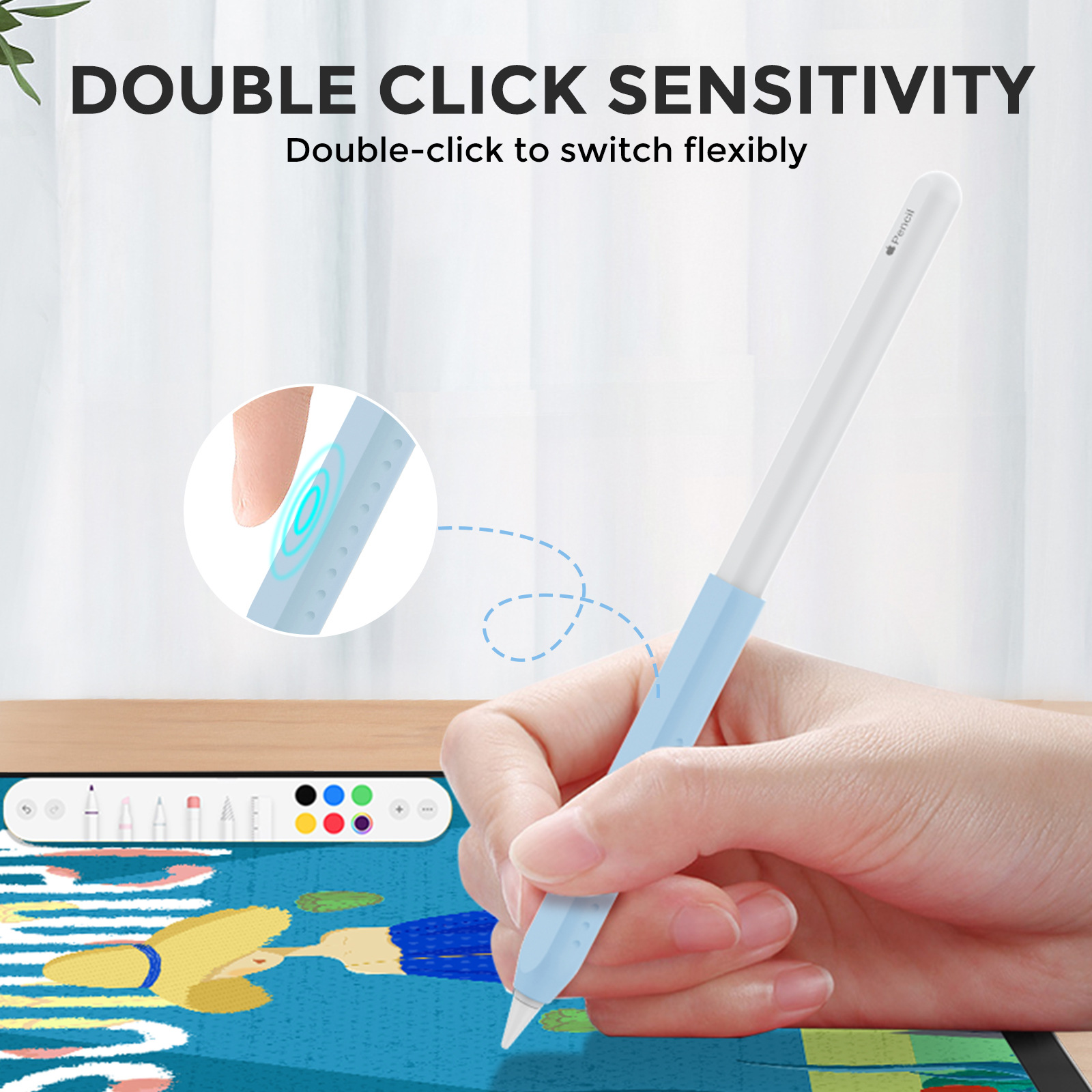 1PC Stylus Cover for Apple Pen - огляд і ціна Iphone Tablet Accessories