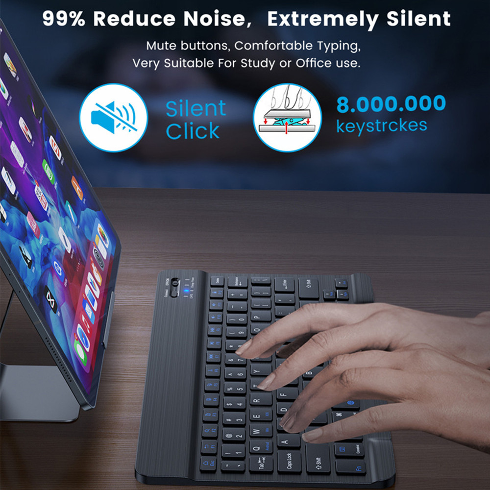 10 lnch Wireless  Bluetooth Mi - огляд і ціна Tablet Accessories Keyboard