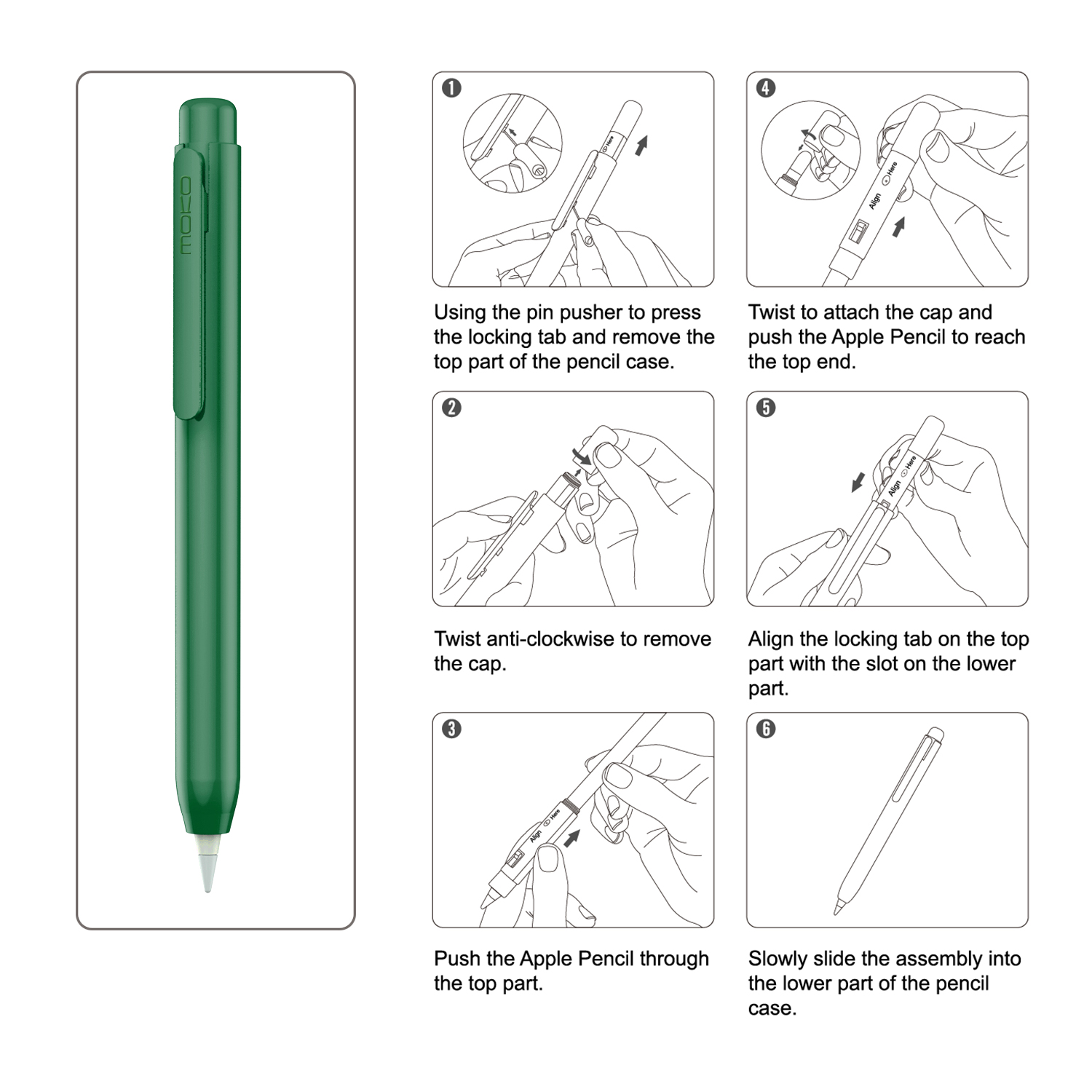 Holder Case for Apple Pencil 1 - огляд і ціна Iphone Tablet Accessories