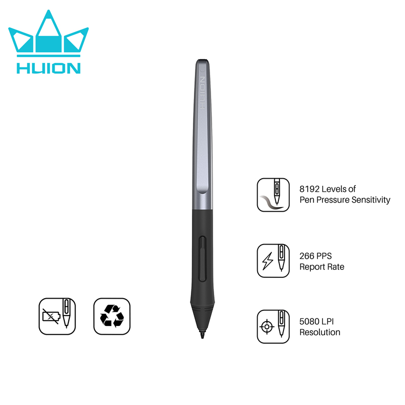 HUION PW100 Battery-Free Stylu - огляд і ціна Huion Tablet Accessories