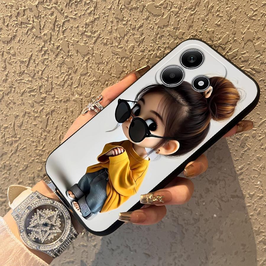 Cartoon Girl Pattern Funda Pho - огляд і ціна Tablet And Accessories Case
