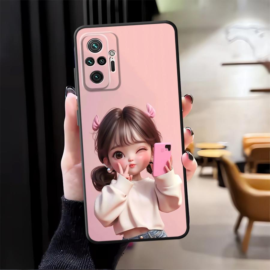 Cartoon Girl Pattern Funda Pho - огляд і ціна Tablet And Accessories Case
