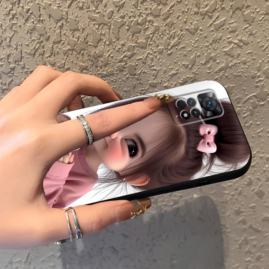 Cartoon Girl Pattern Funda Pho - огляд і ціна Tablet And Accessories Case
