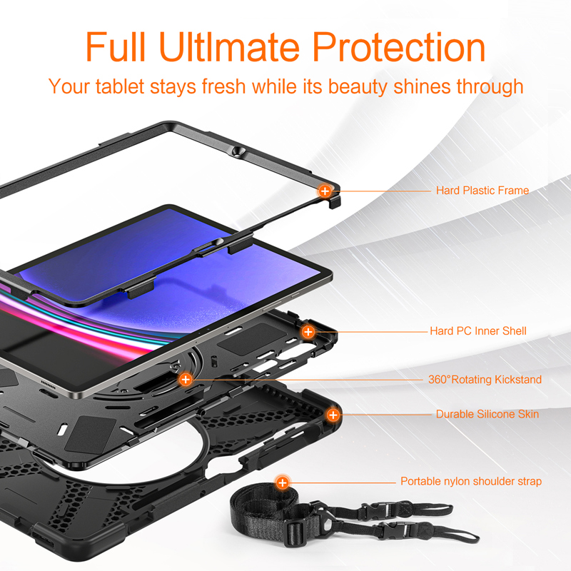 Heavy Duty Shockproof Case For - огляд і ціна Samsung Tablet S10 Accessories