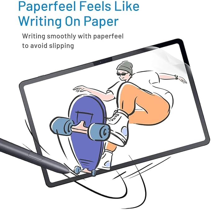 2PCS Like Paper Screen Protect - огляд і ціна Samsung Tablet S10 Accessories