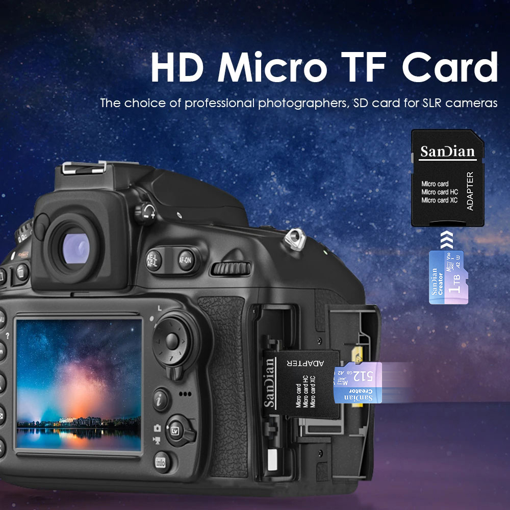 Mini SD Memory Card 128GB 256G - огляд і ціна Microsd Card Tablet