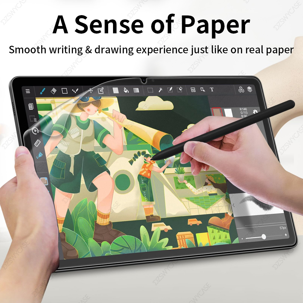 2Pcs Paper Film Like Screen Pr - огляд і ціна Samsung Tablet S10 Accessories