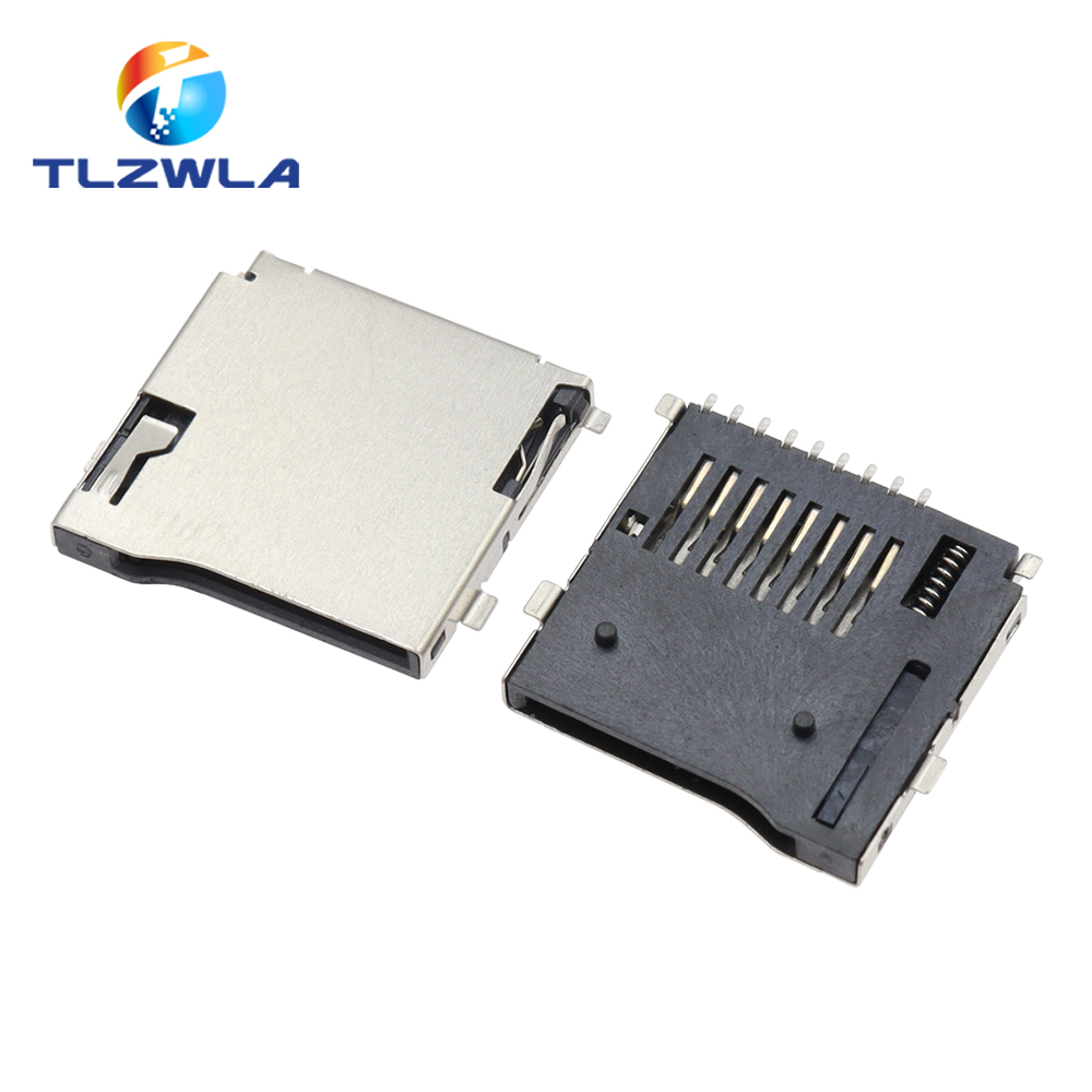 10PCS 9Pin Micro SD Card Slot  - огляд і ціна Microsd Card Tablet