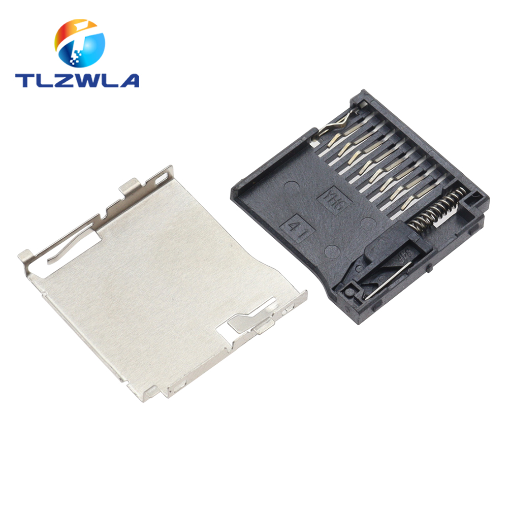 10PCS 9Pin Micro SD Card Slot  - огляд і ціна Microsd Card Tablet