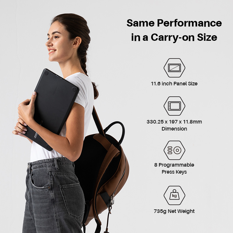 HUION Kamvas 12 Graphic Tablet - огляд і ціна Huion Tablet Accessories