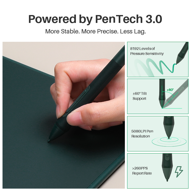 Huion Inspiroy 2 M H951P Graph - огляд і ціна Huion Tablet Accessories