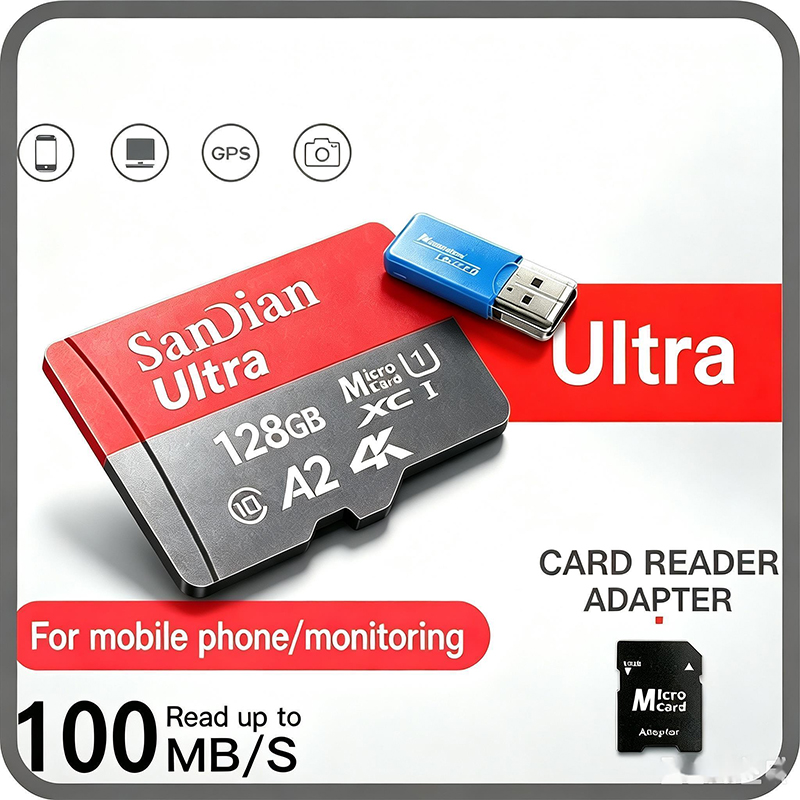 Micro TF SD Card SD Cards Memo - огляд і ціна Microsd Card Tablet