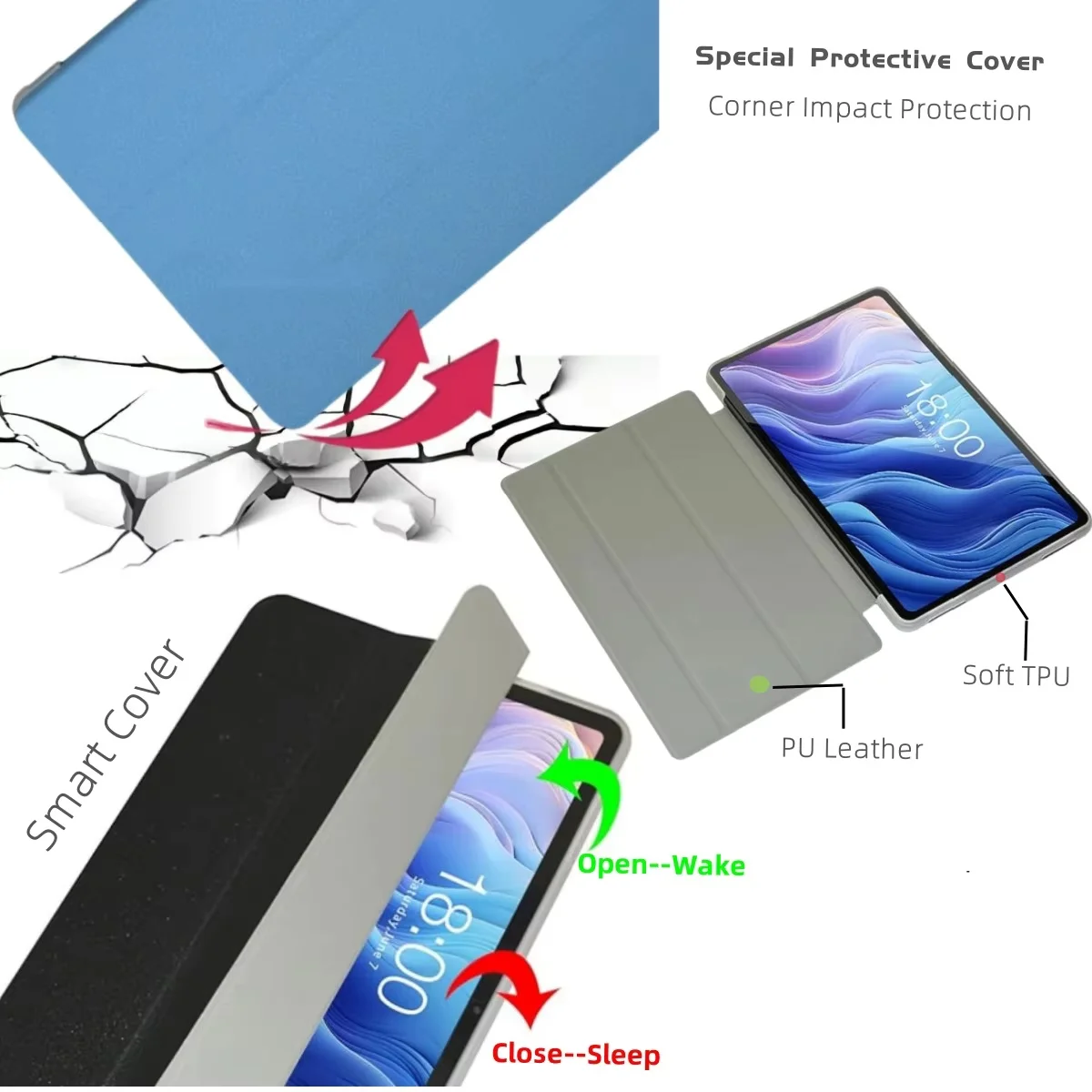 Smart Cover for Teclast P33 P3 - огляд і ціна Teclast Tablet Accessories