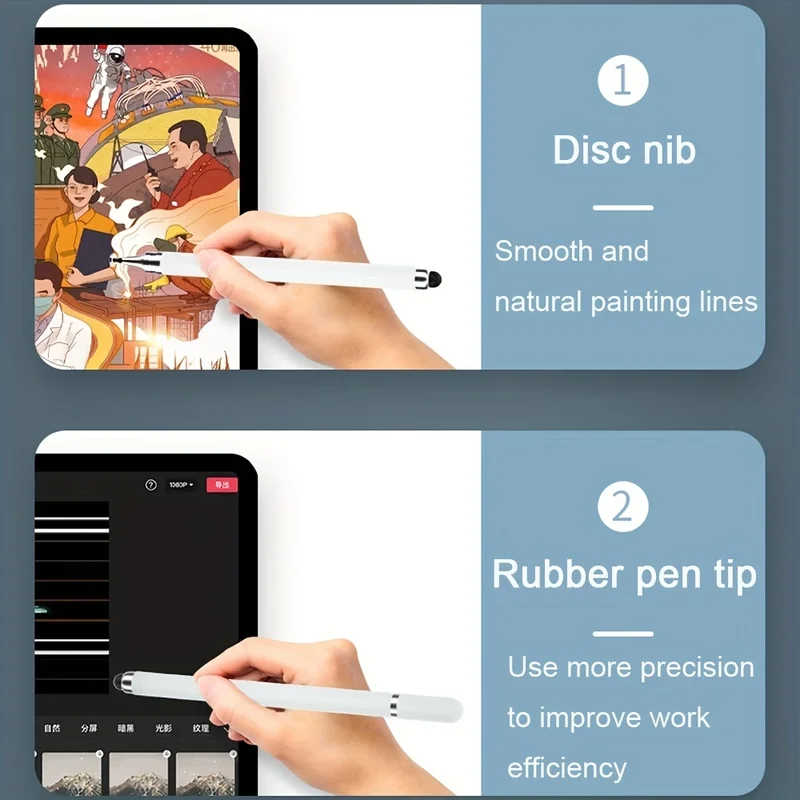 2in1 Stylus Pen Universal Draw - огляд і ціна Tablet Stylus Accessories