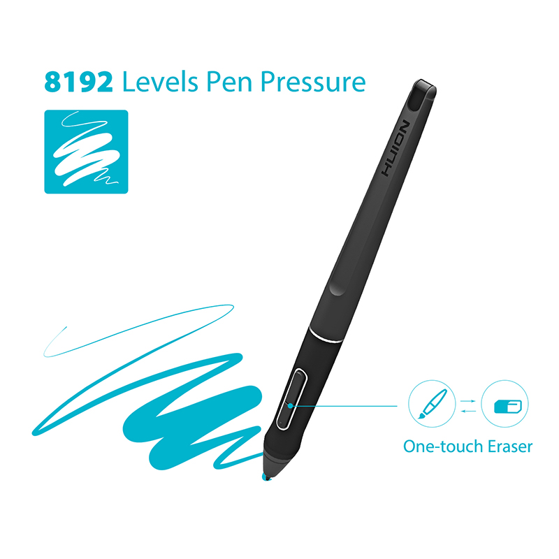 HUION Battery-Free Pen PW507 2 - огляд і ціна Huion Tablet Accessories